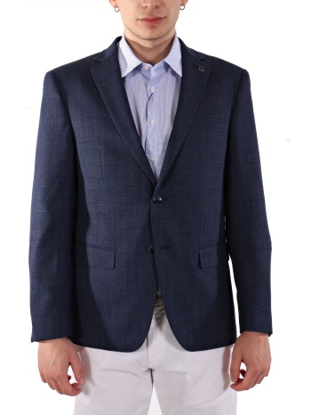 hechter σακακι δικουμπο modern fit indigo μπλε σε προσφορά