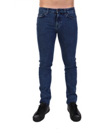 boss casual παντελονι jeans delaware bc-c slim fit μπλε
