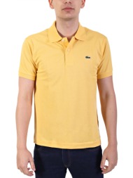 lacoste polo classic fit κιτρινο
