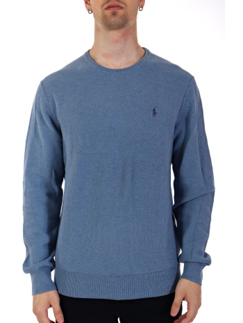 ralph lauren πλεκτο λαιμοκοψη πικε γαλαζιο σε προσφορά