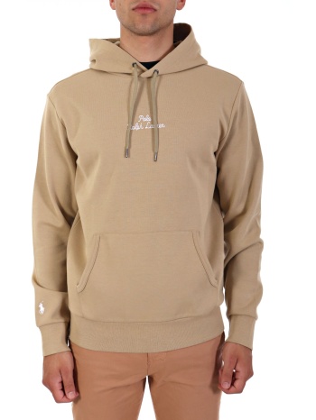 ralph lauren φουτερ hoodie logo μπεζ σε προσφορά