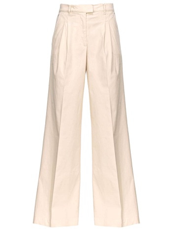 pinko παντελονα robotech cavallery πιετα μπεζ σε προσφορά