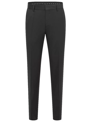 boss παντελονι κοστουμιου slim fit huge-genius-b1 μαυρο