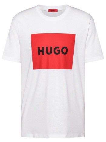 hugo t-shirt dulive222 λευκο σε προσφορά