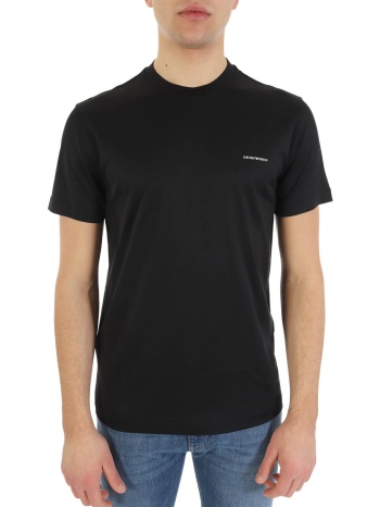 emporio armani t-shirt logo μαυρο σε προσφορά