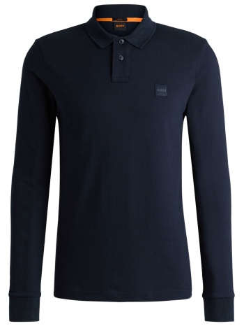 boss casual t-shirt passerby μπλε