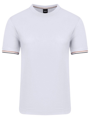 boss t-shirt thompson 04 λευκο