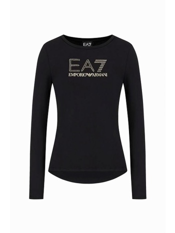 armani 7 t-shirt logo strass μαυρο σε προσφορά