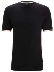 boss t-shirt thompson 04 μαυρο