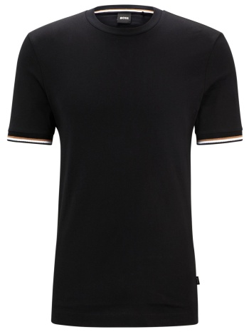 boss t-shirt thompson 04 μαυρο