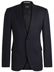 boss σακακι κοστουμιου regular fit h-jeckson-b1 μπλε