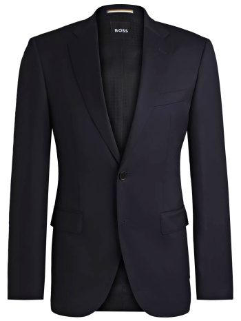 boss σακακι κοστουμιου regular fit h-jeckson-b1 μπλε