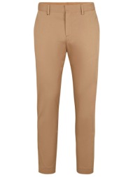 boss παντελονι chino slim fit c-genius-dtl-243f μπεζ