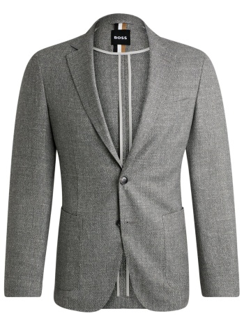 boss σακακι slim fit c-hanry-233 γκρι