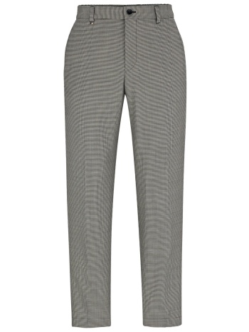 boss παντελονι chino μικροσχεδιο relaxed fit c-perin-242