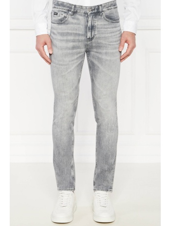 boss παντελονι jeans c- delaware slim fit γκρι σε προσφορά