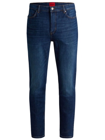 hugo παντελονι jeans 634 tapered fit μπλε