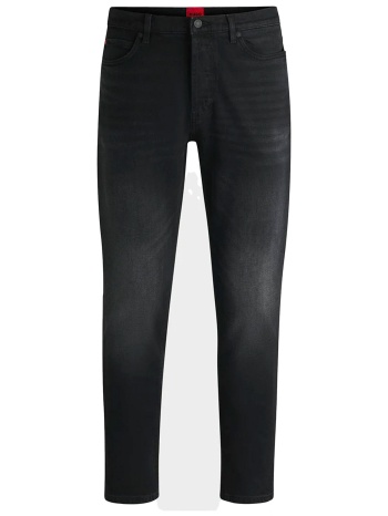 hugo παντελονι jeans tapered 634 σκουρο γκρι