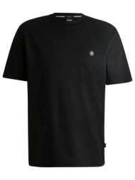 boss t-shirt mercerised c-taut 01 μαυρο