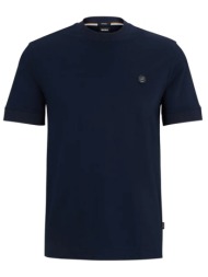 boss t-shirt mercerised c-taut 01 μπλε