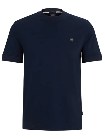 boss t-shirt mercerised c-taut 01 μπλε σε προσφορά