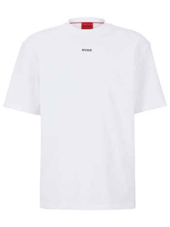 hugo τ-shirt dapolino logo λευκο σε προσφορά