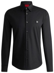 hugo πουκαμισο ermo logo μαυρο