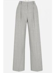 boss παντελονα tanity πιετες καρο γκρι