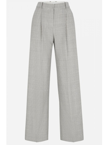 boss παντελονα tanity πιετες καρο γκρι σε προσφορά