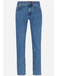 boss casual παντελονι jeans delaware bo panet slim fit μπλε
