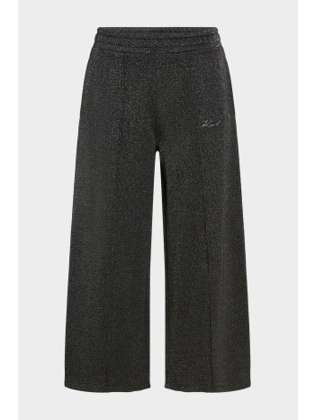 karl lagerfeld παντελονι φορμα lurex σκουρο γκρι σε προσφορά