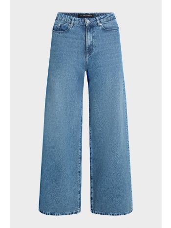karl lagerfeld jeans wide leg κεντημενο logo μπλε σε προσφορά