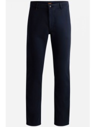boss casual παντελονι chino slim fit chino_slim μπλε