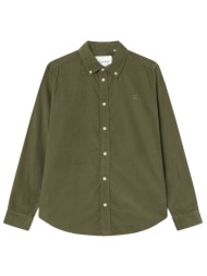 les deux πουκαμισο kristian corduroy κοτλε χακι