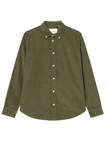 les deux πουκαμισο kristian corduroy κοτλε χακι σε προσφορά