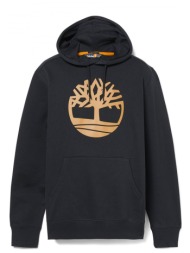 timberland φουτερ hoodie tree logo μαυρο