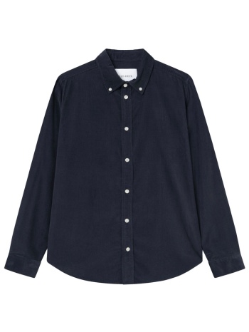 les deux πουκαμισο kristian corduroy κοτλε σκουρο μπλε σε προσφορά