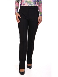 boss παντελονι tizena chino ασυμμετρο τελειωμα και ανοιγμα μαυρο