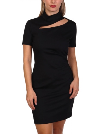 hugo φορεμα mini kapesa-1 ανοιγμα μπροστα μαυρο σε προσφορά