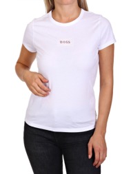 boss t-shirt eventsa logo 2 λευκο