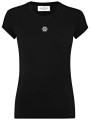 philipp plein t-shirt sexy pure hexagon logo μαυρο