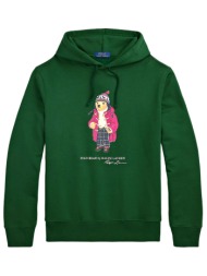 ralph lauren φουτερ hoodie logo bear πρασινο