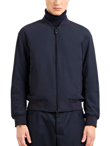 emporio armani μπουφαν bomber μπλε σε προσφορά