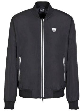 armani 7 μπουφαν bomber logo μαυρο σε προσφορά