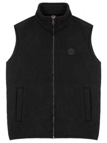 colmar πλεκτο αμανικο full zip logo μαυρο σε προσφορά