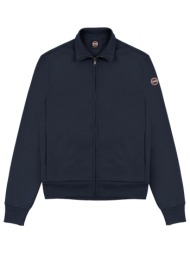 colmar φουτερ fullzip logo modish μπλε