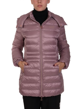 armani 7 μπουφαν φουσκωτο αποσπωμενη κουκουλα σαπιο μωβ σε προσφορά