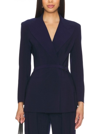 norma kamali σακακι classic double breasted σκουρο μπλε σε προσφορά