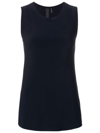 norma kamali τοπ αμανικο ελαστικο σκουρο μπλε σε προσφορά