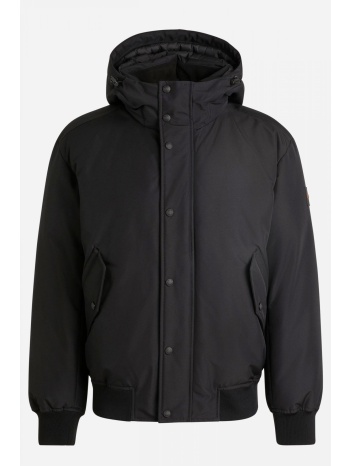 boss casual μπουφαν bomber hoodie osis μαυρο σε προσφορά